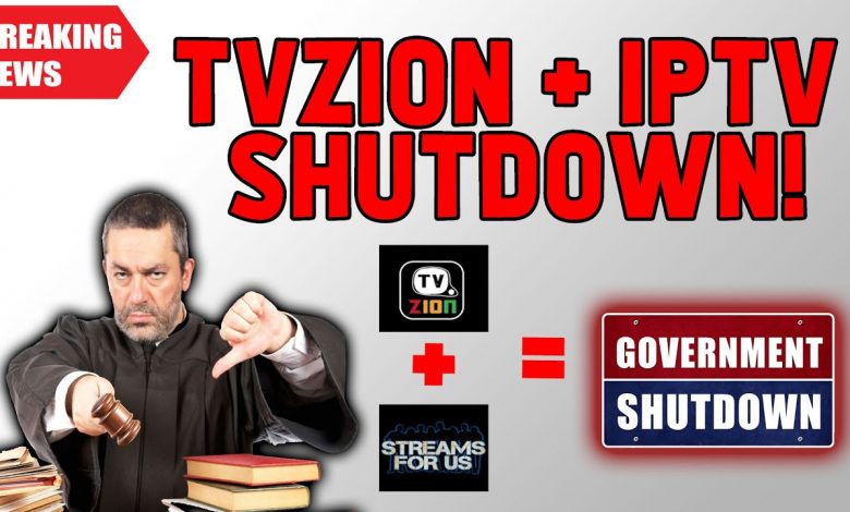 🔥BREAKING NEWS - TVZion, streaming sites and many IPTV Services SHUTDOWN??!! ⛔