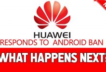 HUAWEI NEWS - A response to the Huawei ban.....