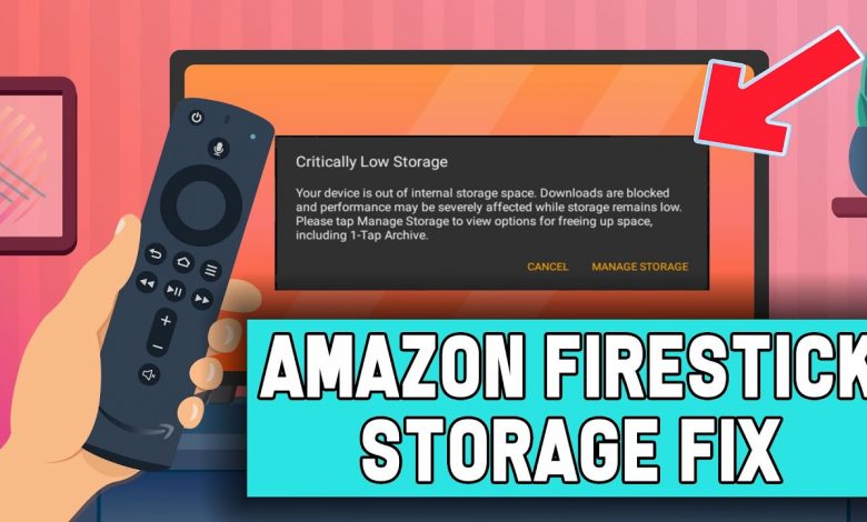 How to fix CRITICALLY LOW on storage error (Firestick)