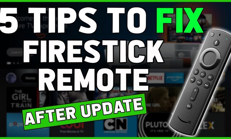 5 TIPS to FIX Amazon Firestick Remote NOT WORKING after update ✅