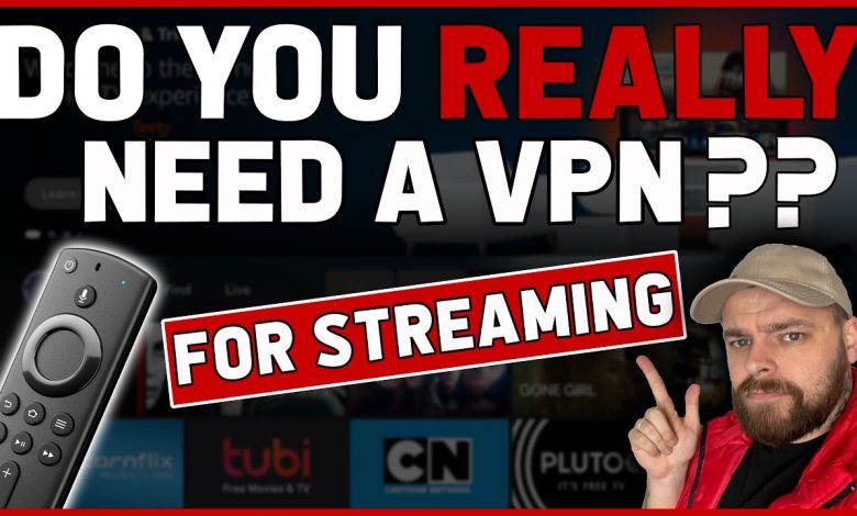 Do you need a VPN for Streaming on the Firestick??