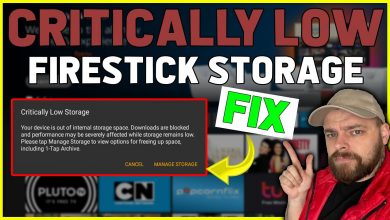FIX Amazon Firestick CRITICALLY LOW on storage (2 METHODS!!)