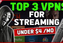 TOP 3 VPNs for streaming 🔥 | Stream Anonymously for under $4!!!!
