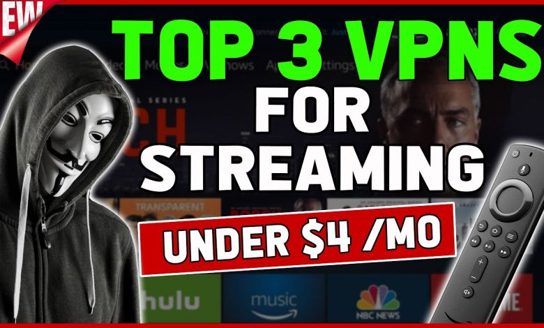 TOP 3 VPNs for streaming 🔥 | Stream Anonymously for under $4!!!!
