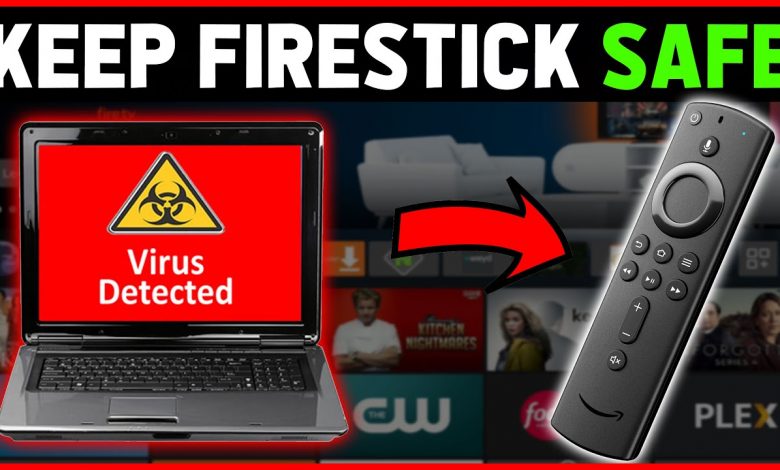 KEEP AMAZON FIRESTICK SAFE WITH THIS VIRUS SCANNER APP......⚠