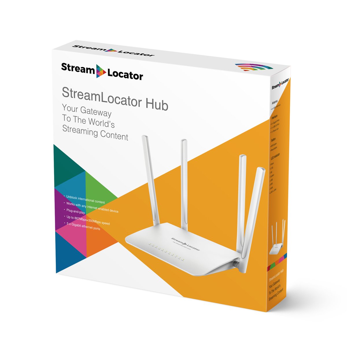 SttreamLocator Hub