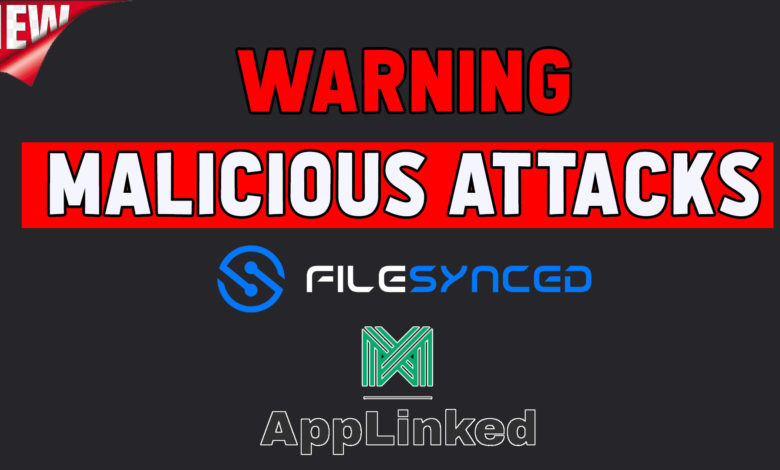Filelinked alternatives warning - malicious attacks