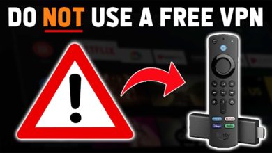 FREE VPN FIRESTICK | 3 Reasons to AVOID them in 2022 ⛔.....