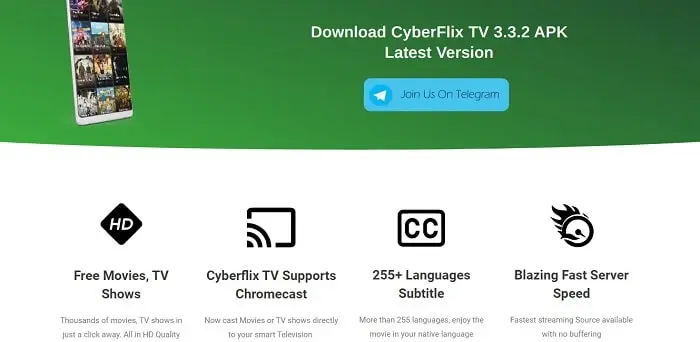 CyberFlix APK - best streaming APK 2022